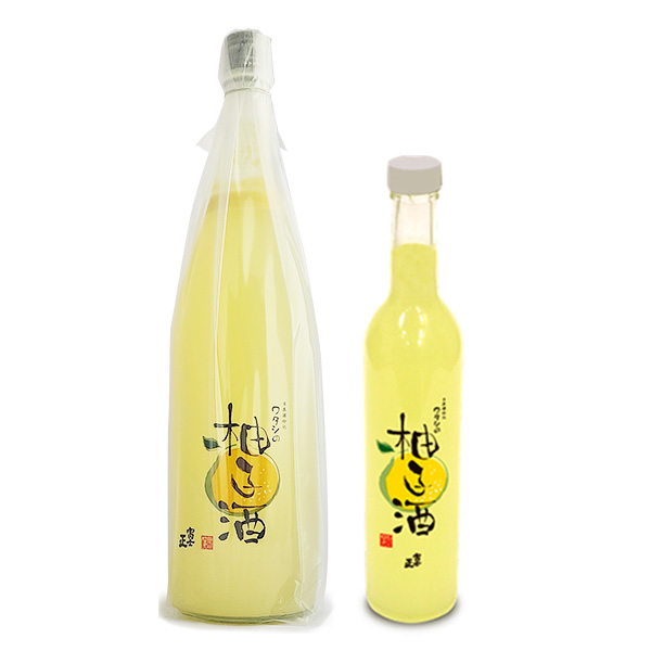 日本酒仕込　ワタシの柚子酒（500ml）【常温商品】